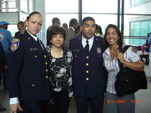 Alex Joe classmate and future wife Myrna Joes mom and twin sister Stacey 6-01-07