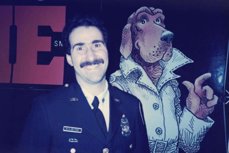 Members of the CRU assisted with developing this National program Picture is Agt Marty Seltzer and McGruff