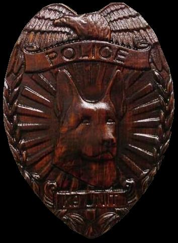 Police badge k9