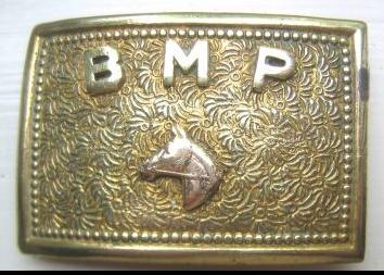 BPD Mounted Unit belt buckle
