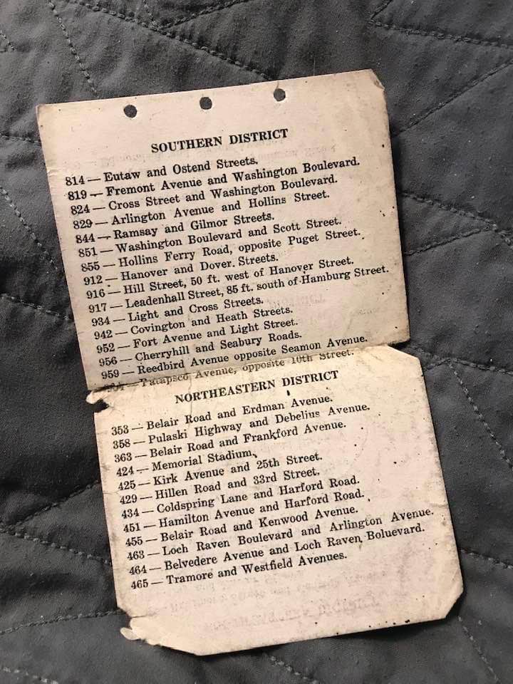 Cd Call box Location 1969 front 72
