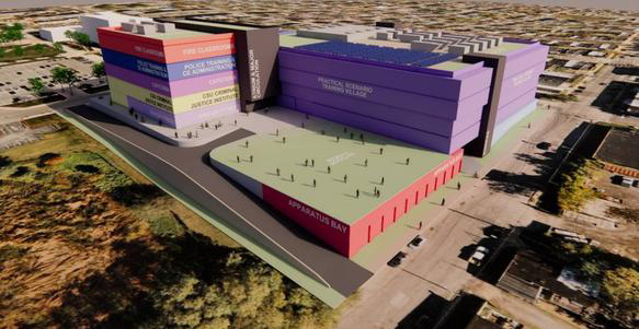 Proposed Baltimore police and fire training facility copy
