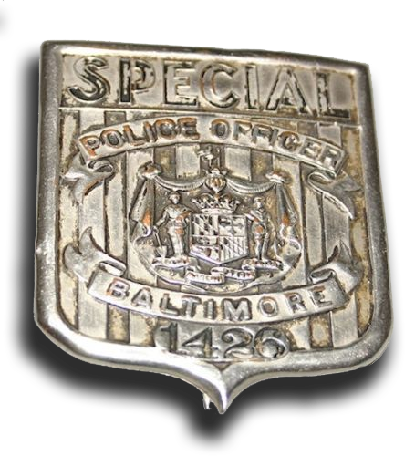 Special police badge