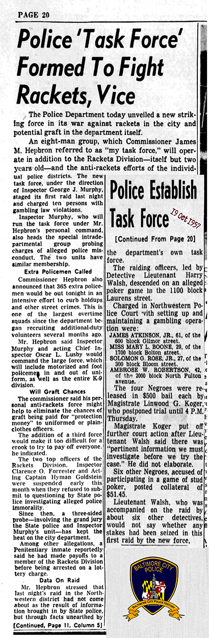 The Evening Sun Sat Oct 19 1957 72