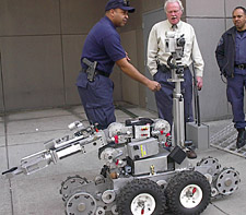 bomb defusing robot